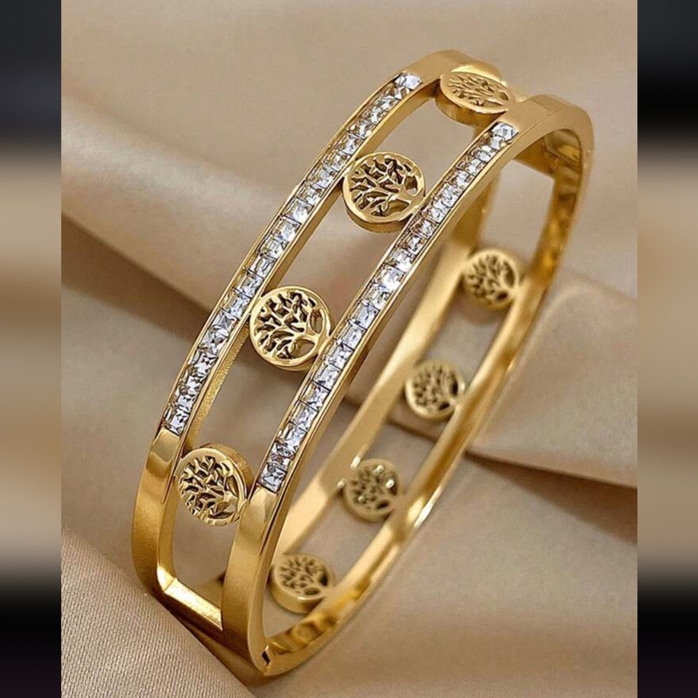 Gold Tree of Life Bracelet